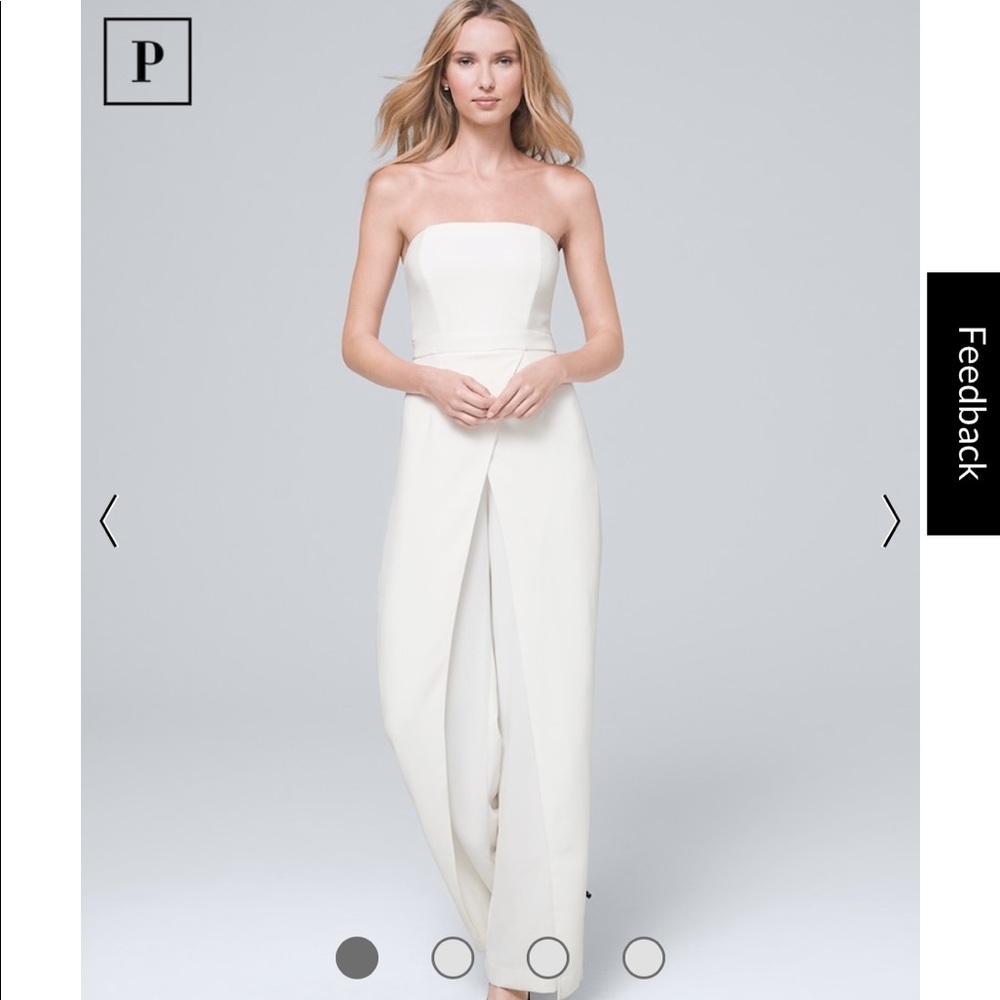 White House Black Market Split Leg Jumpsuit